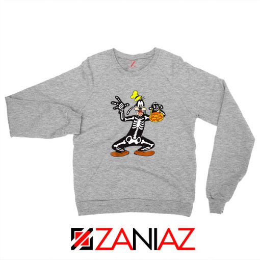 Goofy Skeleton Sport Grey Sweatshirt