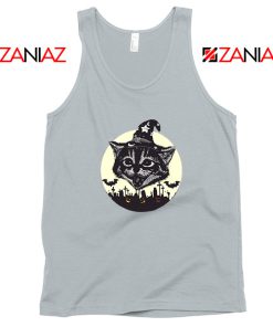 Halloween Black Cat Sport Grey Tank Top