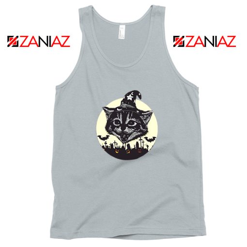 Halloween Black Cat Sport Grey Tank Top