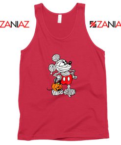 Mickey Mouse Mummy Red Tank Top