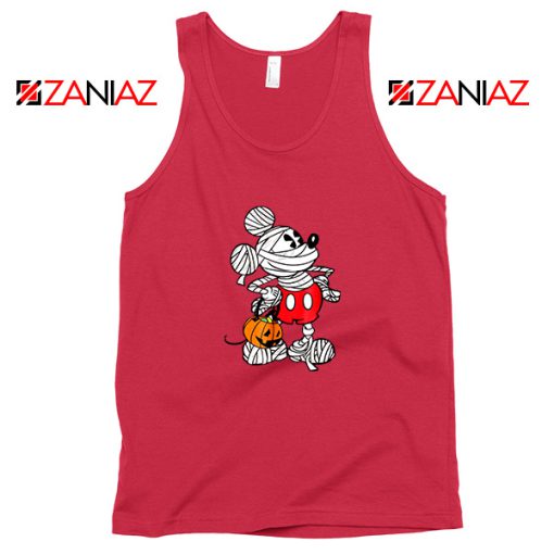 Mickey Mouse Mummy Red Tank Top