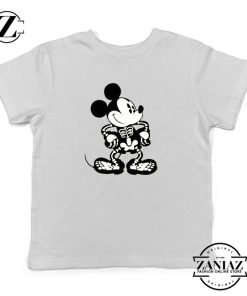 Mickey Mouse Skull Kids Tshirt