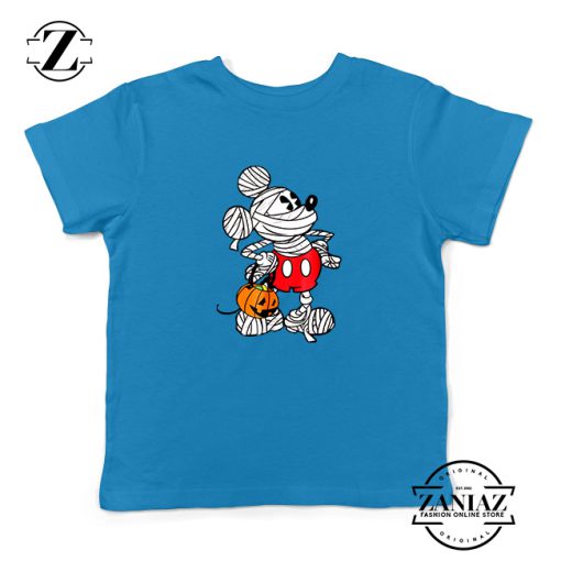 Mickey Mummy Kids Blue Tshirt