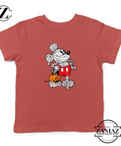 Mickey Mummy Kids Red Tshirt