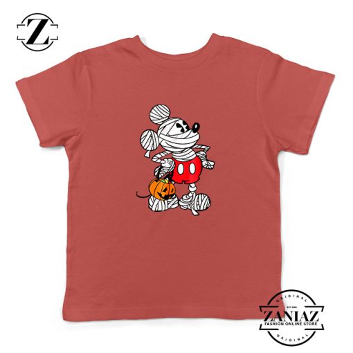 Mickey Mummy Kids Red Tshirt