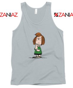 Peppermint Patty Sport Grey Tank Top