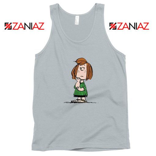 Peppermint Patty Sport Grey Tank Top