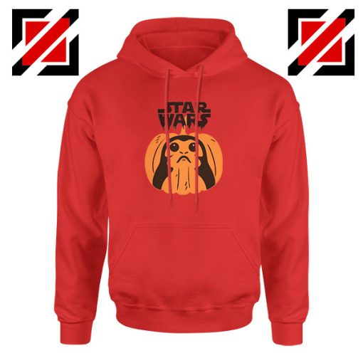 Porgs Star Wars Red Hoodie