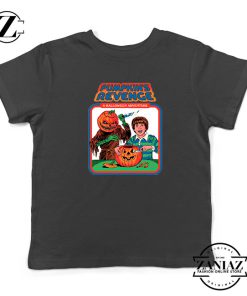 Pumpkins Revenge Kids Black Tshirt