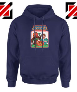 Pumpkins Revenge Navy Blue Hoodie