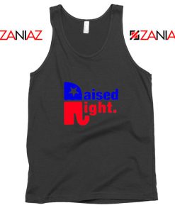 Raised Right Black Tank Top