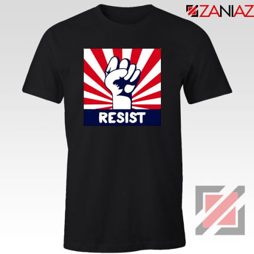 Resist Fist Black Tshirt