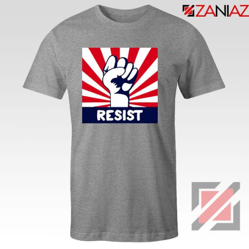 Resist Fist Sport Grey Tshirt