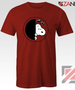 Sneaky Snoopy Red Tshirt