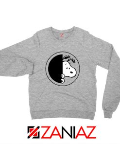 Sneaky Snoopy Sport Grey Sweatshirt