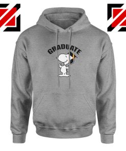 Snoopy Graduate Sport Grey Hoodie