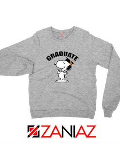 Snoopy Graduate Sport Grey Sweatshirt