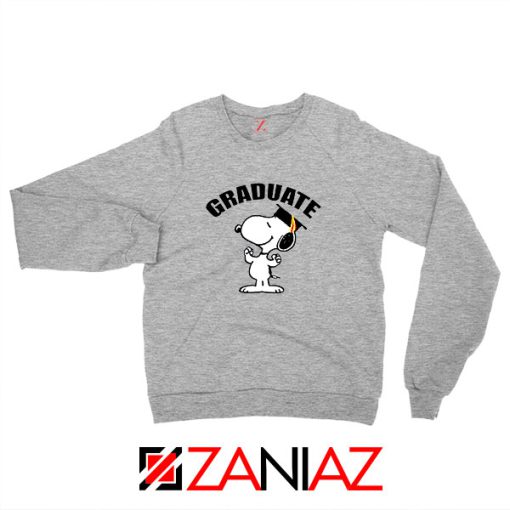 Snoopy Graduate Sport Grey Sweatshirt