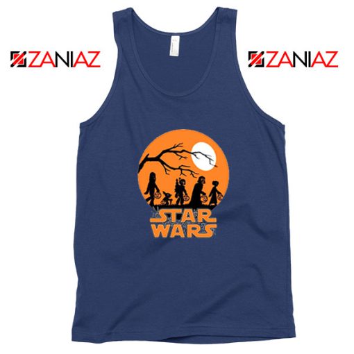 Star Wars Trick or Treating Navy Blue Tank Top