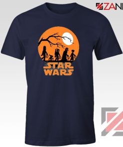 Star Wars Trick or Treating Navy Blue Tshirt