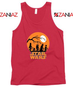 Star Wars Trick or Treating Red Tank Top