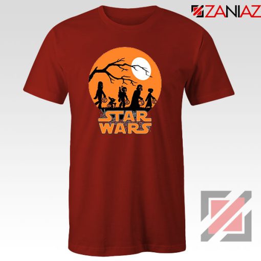 Star Wars Trick or Treating Red Tshirt