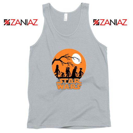 Star Wars Trick or Treating Sport Grey Tank Top