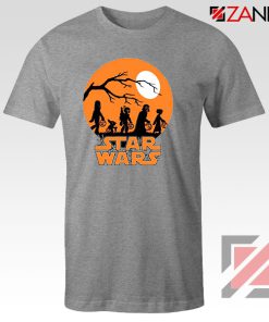 Star Wars Trick or Treating Sport Grey Tshirt