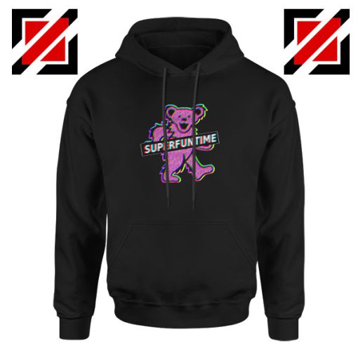 Teddy Bear LSD MDMA Black Hoodie