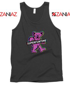 Teddy Bear LSD MDMA Black Tank Top