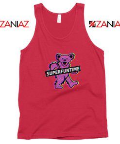 Teddy Bear LSD MDMA Red Tank Top