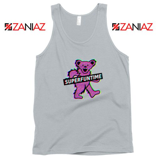 Teddy Bear LSD MDMA Sport Grey Tank Top