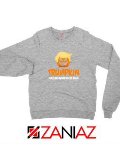 Trumpkin Scary Sport Grey Sweatshirt