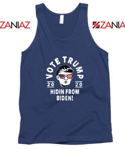 Vote Donald Trump 2020 Navy Blue Tank Top