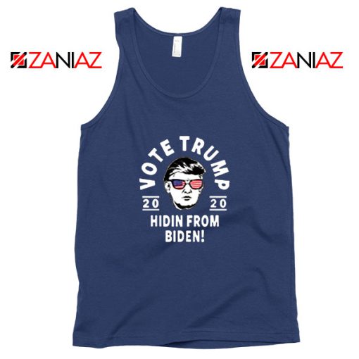 Vote Donald Trump 2020 Navy Blue Tank Top