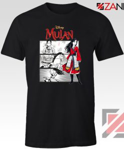 Womens Mulan Black Tshirt