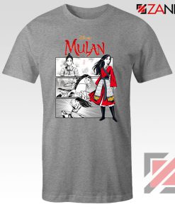 Womens Mulan Sport Grey Tshirt