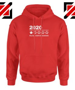 2020 Bad Year Red Hoodie