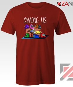 Among Us Couch Red Tshirt