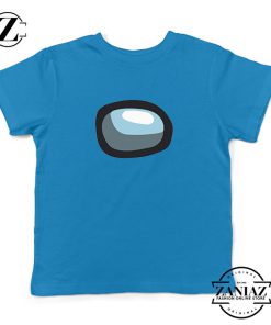 Among Us Eye Kids Blue Tshirt