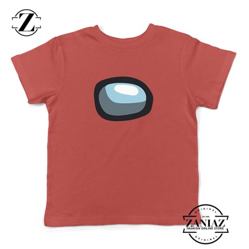 Among Us Eye Kids Red Tshirt