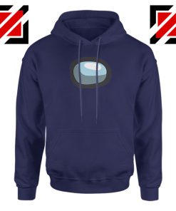 Among Us Eye Navy Blue Hoodie