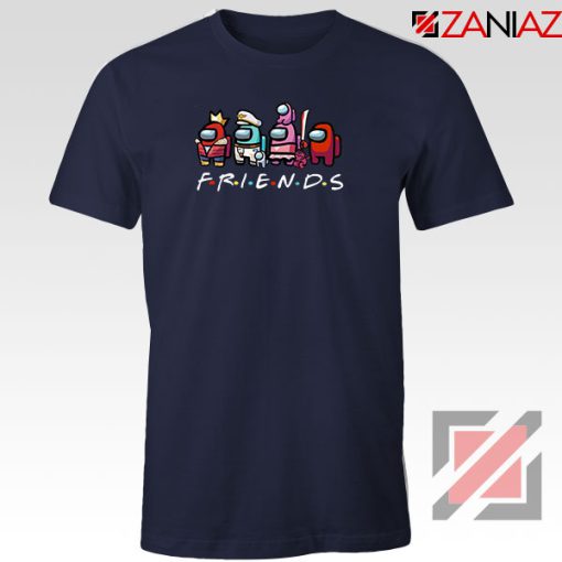 Among Us Friends Navy Blue Tshirt