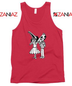 Beetlejuice Red Tank Top