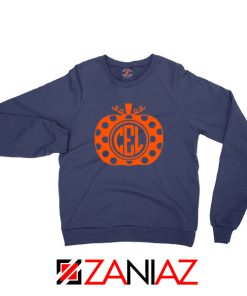 Check Engine Light Navy Blue Sweatshirt