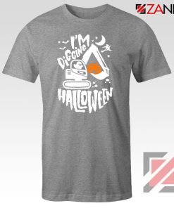 Digging Halloween Sport Grey Tshirt