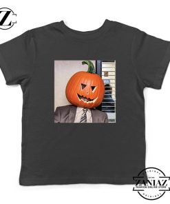 Dwight Pumpkin Head Kids Tshirt