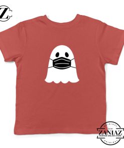 Ghost Mask 2020 Kids Red Tshirt