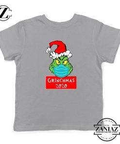 Grinchmas 2020 Kids Sport Grey Tshirt