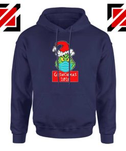 Grinchmas 2020 Navy Blue Hoodie